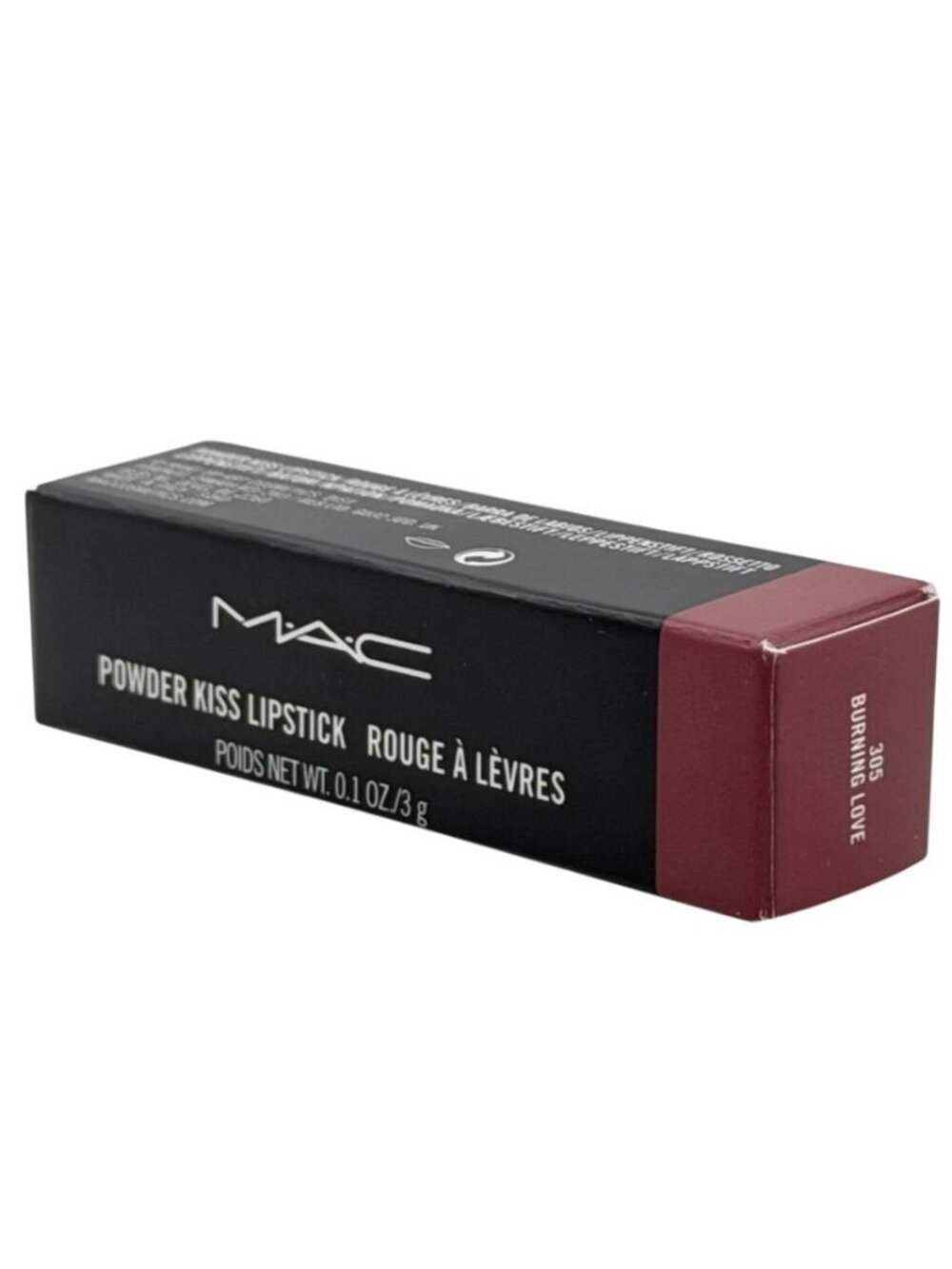 MAC Powder Kiss Lipstick - Burning Love - Picture 2 of 3